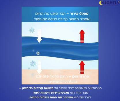 השמיכה המקררת של NIGHTLY