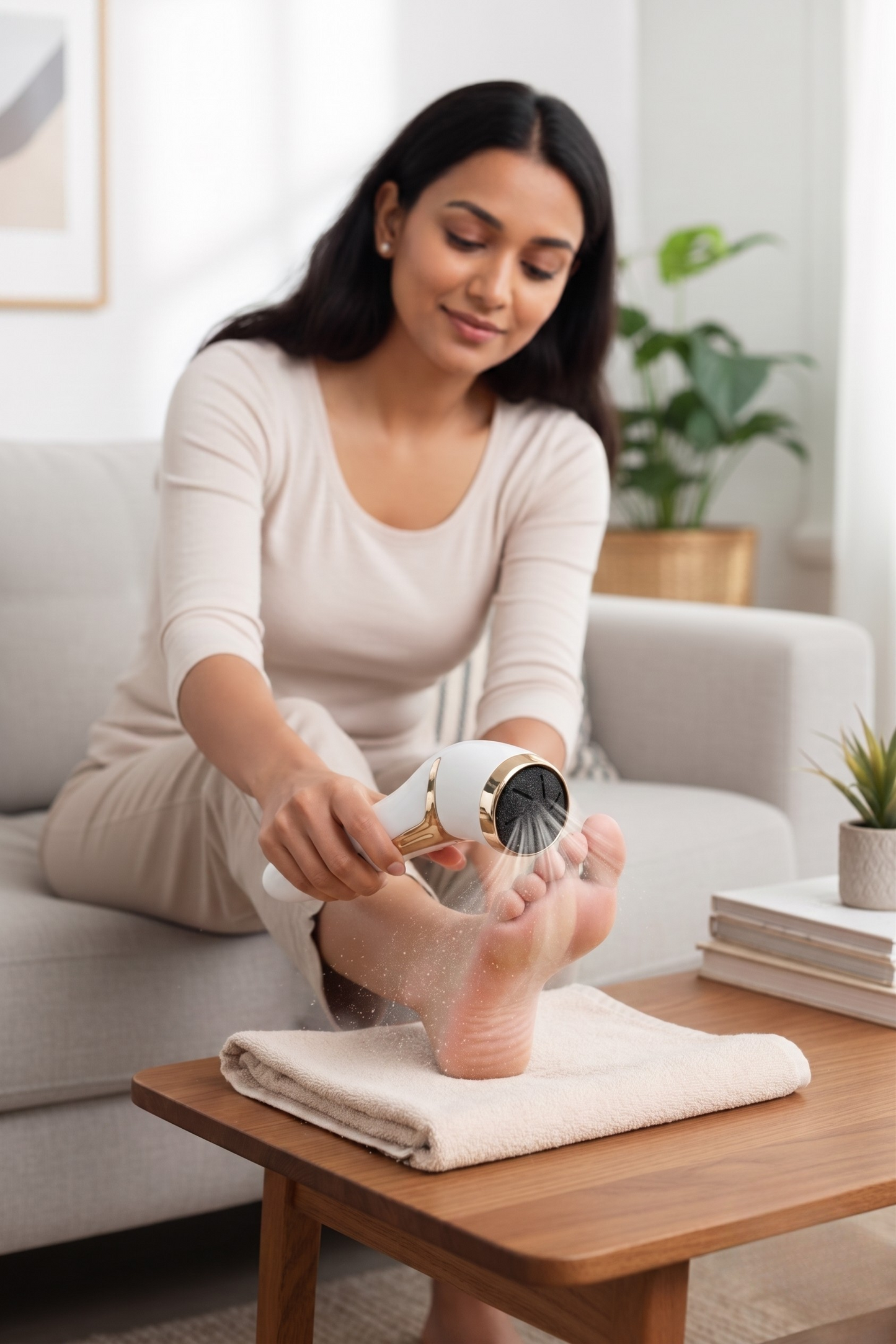SoftFeet PLUS מכשיר פדיקור מקצועי עם שאיבה מובנית
